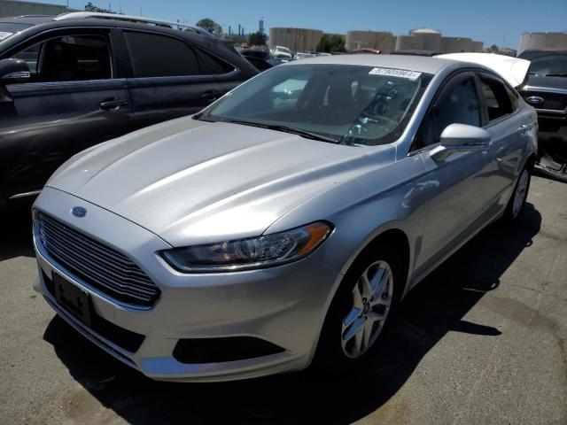 3FA6P0HD8ER158743 - 2014 FORD FUSION SE Արծաթագույն լուսանկար 1