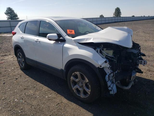 5J6RW2H89KA021741 - 2019 HONDA CR-V EXL WHITE photo 4