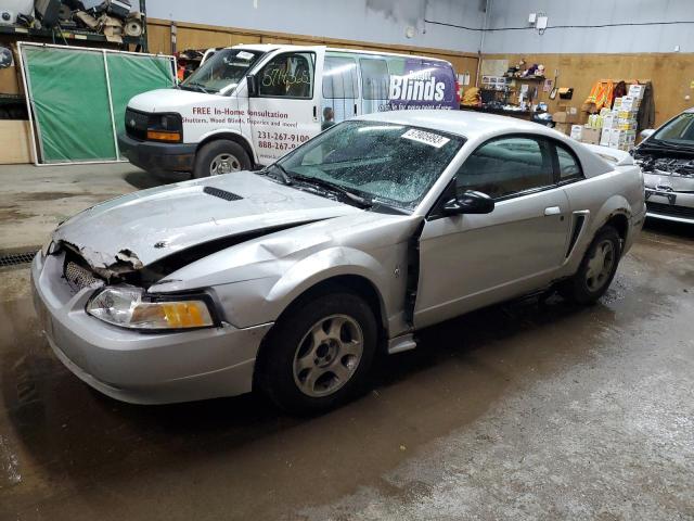 1FAFP4048YF115993 - 2000 FORD MUSTANG SILVER photo 1