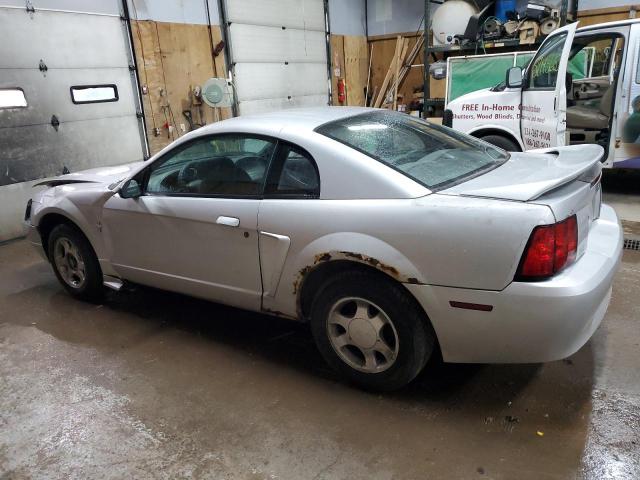 1FAFP4048YF115993 - 2000 FORD MUSTANG SILVER photo 2