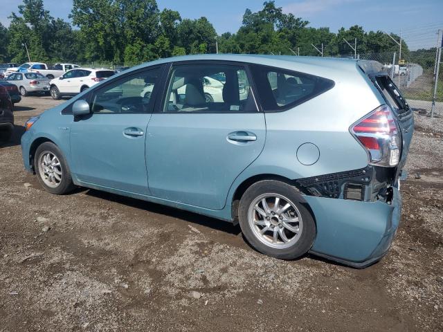 JTDZN3EU5FJ027980 - 2015 TOYOTA PRIUS V BLUE photo 2