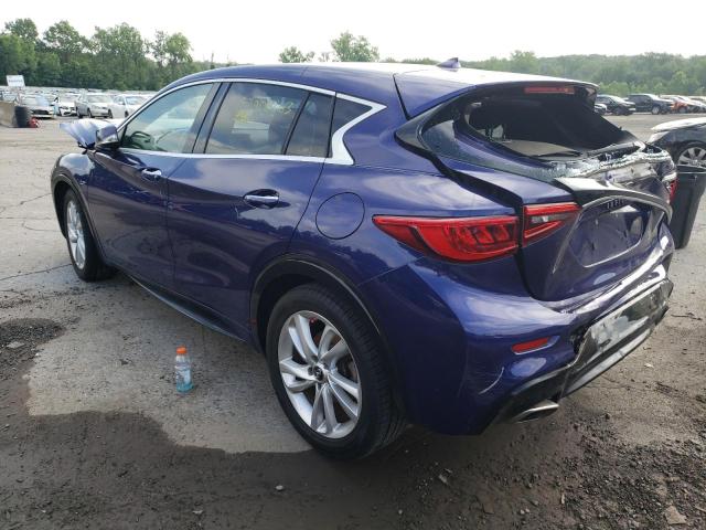 SJKCH5CP3HA034366 - 2017 INFINITI QX30 BASE BLUE photo 2