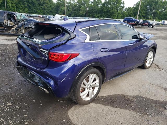 SJKCH5CP3HA034366 - 2017 INFINITI QX30 BASE BLUE photo 3
