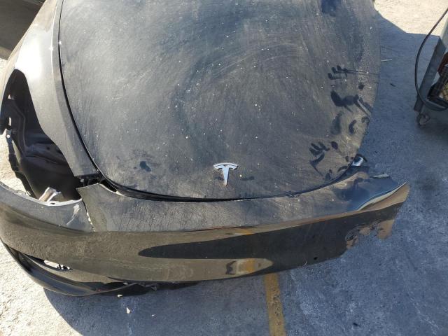 7SAYGDEF1NF531285 - 2022 TESLA MODEL Y Սև լուսանկար 12