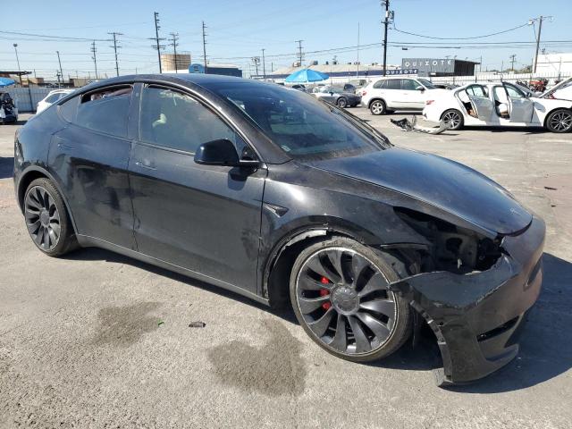 7SAYGDEF1NF531285 - 2022 TESLA MODEL Y Սև լուսանկար 4