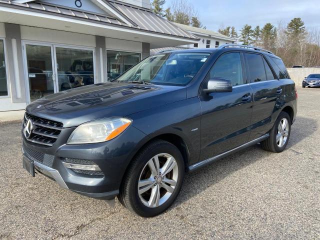 4JGDA5HBXCA020607 - 2012 MERCEDES-BENZ ML 350 4MATIC GRAY photo 3