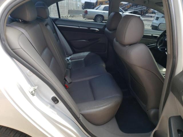 2HGFA1F91BH502499 - 2011 HONDA CIVIC EXL ვერცხლისფერი ფოტო 10