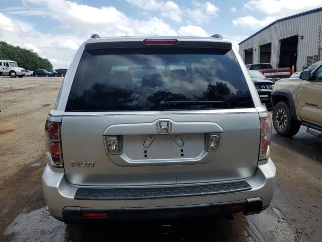 5FNYF28676B050930 - 2006 HONDA PILOT EX SILVER photo 6