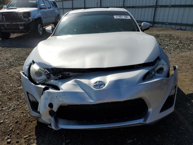 JF1ZNAA13D1708531 - 2013 TOYOTA SCION FR-S ვერცხლისფერი ფოტო 5