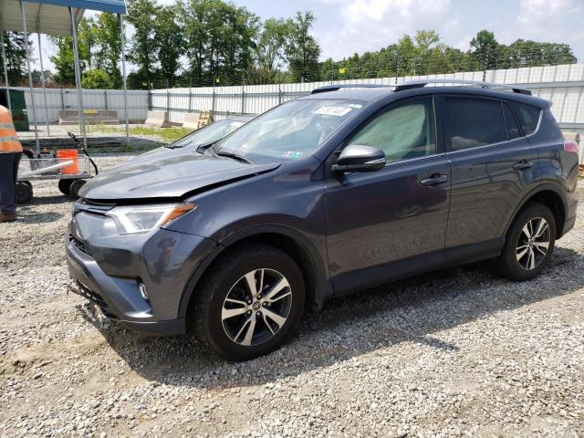 JTMRFREV1JD254776 - 2018 TOYOTA RAV4 ADVENTURE GRAY photo 1