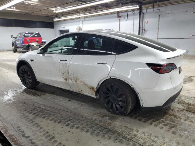 7SAYGDEF3RA307180 - 2024 TESLA MODEL Y WHITE photo 2