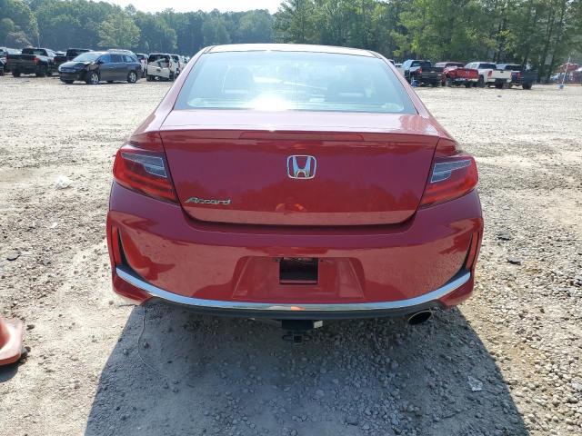 1HGCT1B34GA011574 - 2016 HONDA ACCORD LX-S RED photo 6