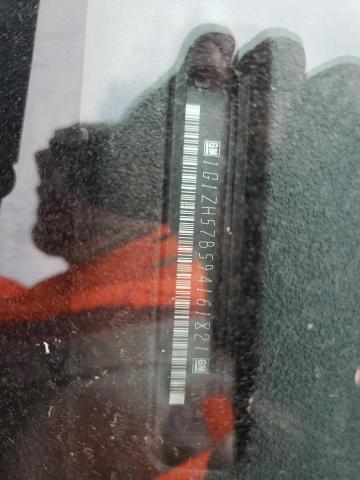 1G1ZH57B594161821 - 2009 CHEVROLET MALIBU 1LT GRAY photo 12