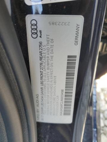 WAUH3AFC2JN003498 - 2018 AUDI A6 PRESTIGE 蓝色 照片 12