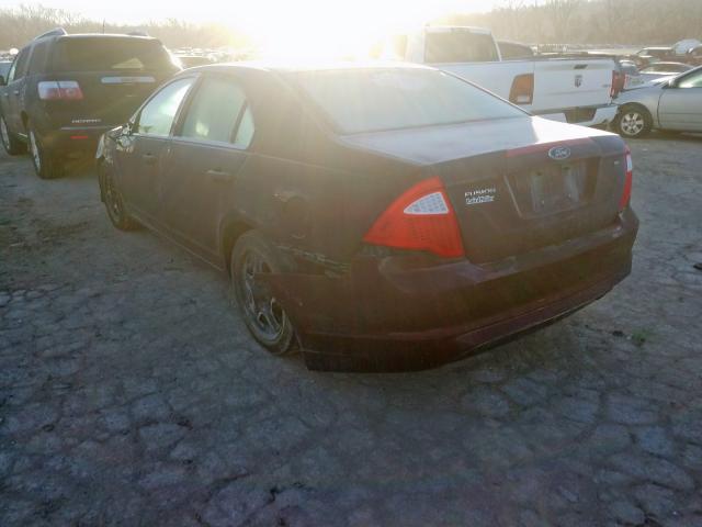 3FAHP0HA4BR201257 - 2011 FORD FUSION SE  photo 3