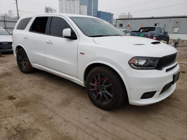 1C4SDJGJ8JC228538 - 2018 DODGE DURANGO SRT WHITE photo 4