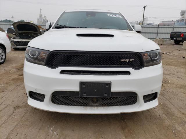 1C4SDJGJ8JC228538 - 2018 DODGE DURANGO SRT WHITE photo 5