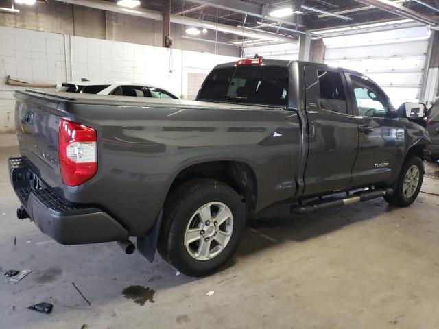 5TFUY5F14MX011281 - 2021 TOYOTA TUNDRA DOUBLE CAB SR/SR5 GRAY photo 3