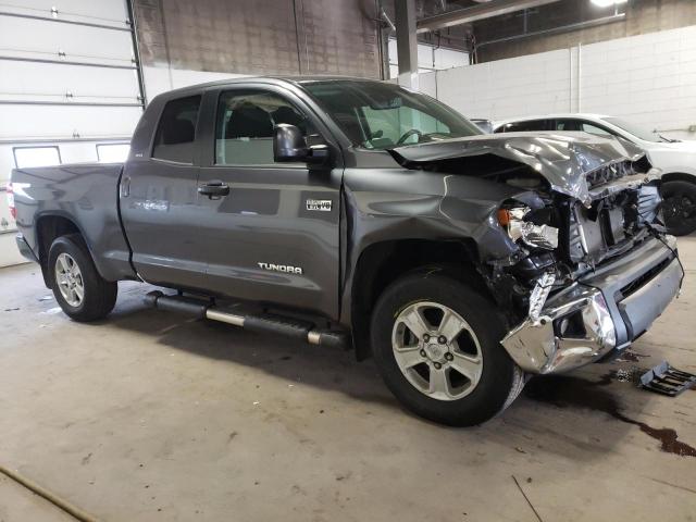 5TFUY5F14MX011281 - 2021 TOYOTA TUNDRA DOUBLE CAB SR/SR5 GRAY photo 4