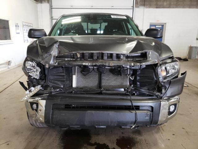 5TFUY5F14MX011281 - 2021 TOYOTA TUNDRA DOUBLE CAB SR/SR5 GRAY photo 5