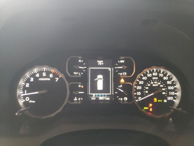 5TFUY5F14MX011281 - 2021 TOYOTA TUNDRA DOUBLE CAB SR/SR5 GRAY photo 9