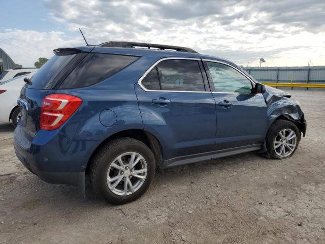 2GNALCEK8G6307075 - 2016 CHEVROLET EQUINOX LT BLUE photo 3