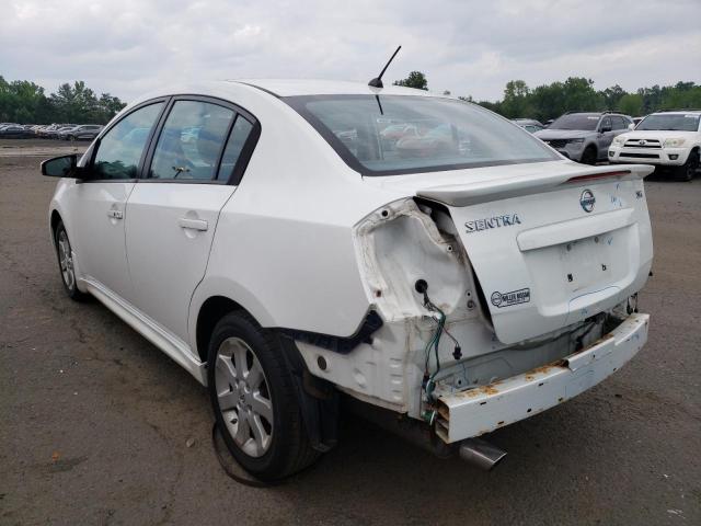 3N1AB6AP5BL639514 - 2011 NISSAN SENTRA 2.0 WHITE photo 3