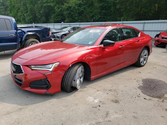 19UUB5F49MA005346 - 2021 ACURA TLX TECHNOLOGY RED photo 1