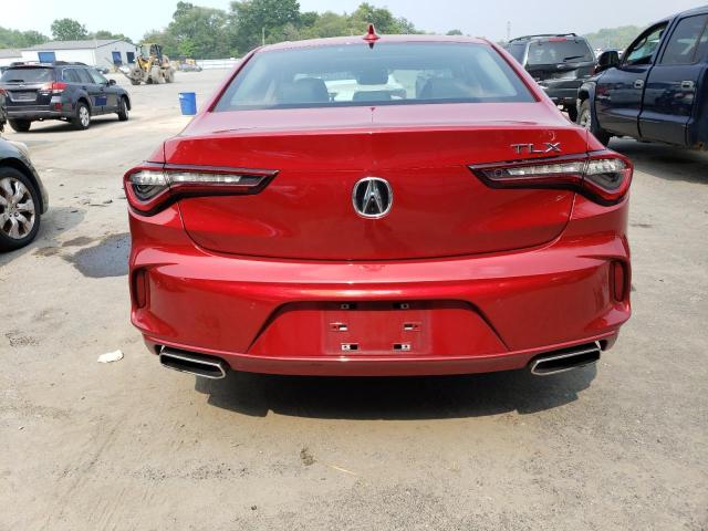 19UUB5F49MA005346 - 2021 ACURA TLX TECHNOLOGY RED photo 6