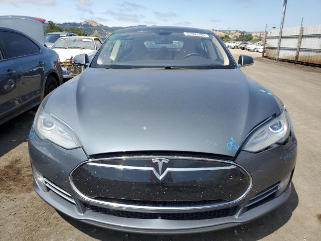 5YJSA1H16EFP40234 - 2014 TESLA MODEL S Մոխրագույն լուսանկար 5