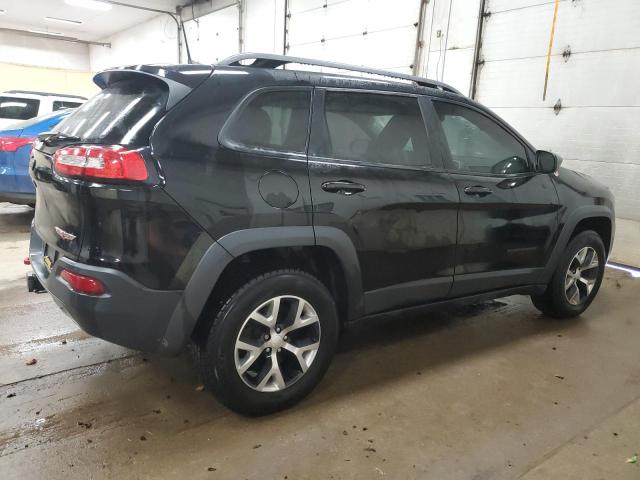 1C4PJMBS3HW627818 - 2017 JEEP CHEROKEE TRAILHAWK BLACK photo 3