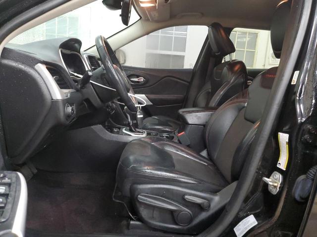 1C4PJMBS3HW627818 - 2017 JEEP CHEROKEE TRAILHAWK BLACK photo 7