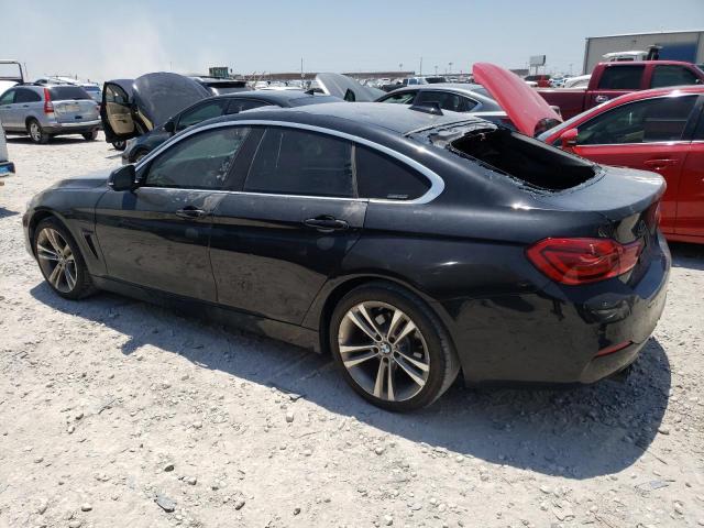 WBA4J1C57JBA30050 - 2018 BMW 430I GRAN COUPE BLACK photo 2
