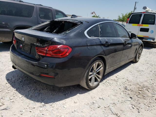 WBA4J1C57JBA30050 - 2018 BMW 430I GRAN COUPE BLACK photo 3
