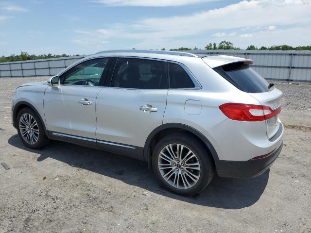 2LMTJ8LR5GBL55127 - 2016 LINCOLN MKX RESERVE SILVER photo 2