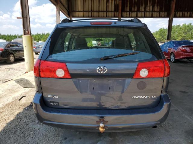 5TDZK23C47S022545 - 2007 TOYOTA SIENNA CE TURQUOISE photo 6