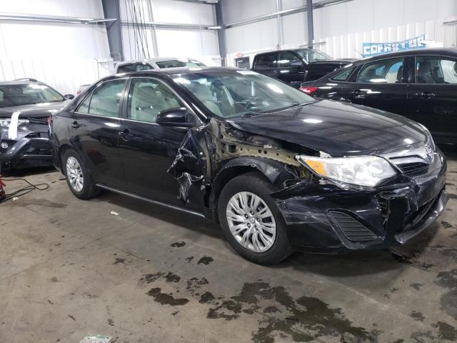 4T4BF1FK6ER396135 - 2014 TOYOTA CAMRY L BLACK photo 4