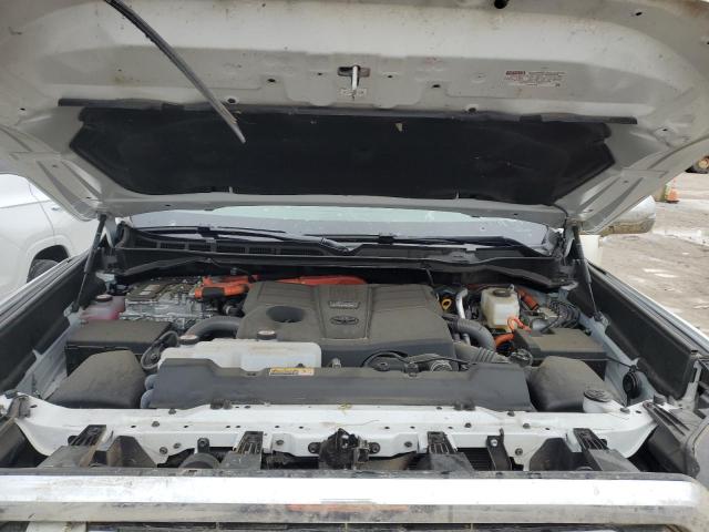 5TFMC5AB3RX003761 - 2024 TOYOTA TUNDRA CREWMAX PLATINUM WHITE photo 11