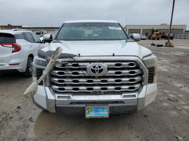 5TFMC5AB3RX003761 - 2024 TOYOTA TUNDRA CREWMAX PLATINUM WHITE photo 5
