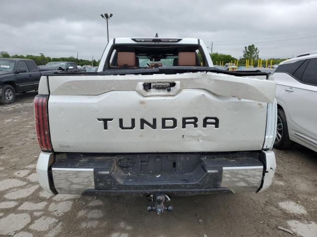 5TFMC5AB3RX003761 - 2024 TOYOTA TUNDRA CREWMAX PLATINUM WHITE photo 6