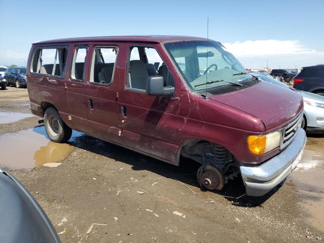 1FBNE31L26HA16300 - 2006 FORD ECONOLINE E350 SUPER DUTY WAGON MAROON photo 4