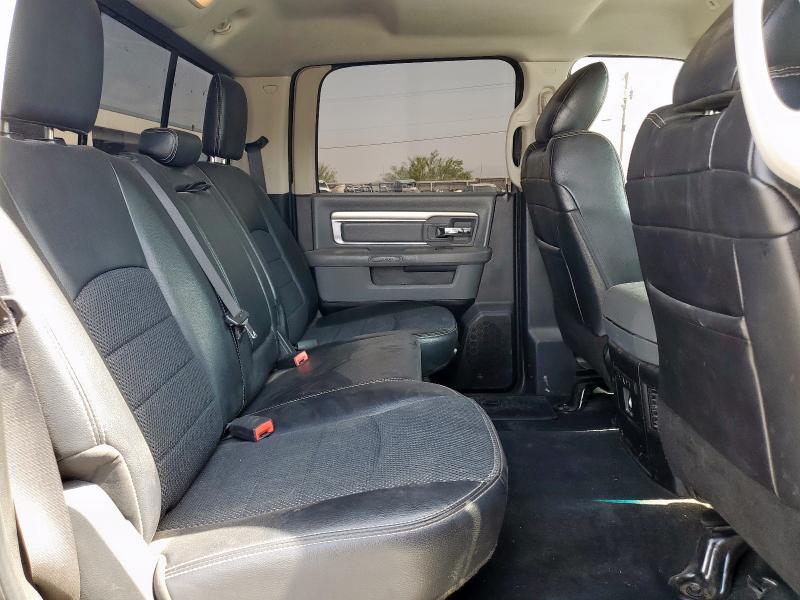 1C6RR6LT4JS255141 - 2018 RAM 1500 SLT أسود صورة 10