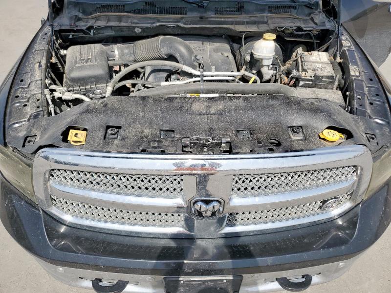 1C6RR6LT4JS255141 - 2018 RAM 1500 SLT أسود صورة 11