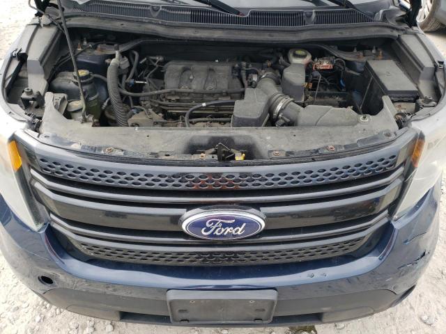 1FM5K8AR9EGB02497 - 2014 FORD EXPLORER POLICE INTERCEPTOR 蓝色 照片 12