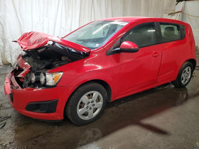 1G1JA6SH2F4150998 - 2015 CHEVROLET SONIC LS 红色 照片 1