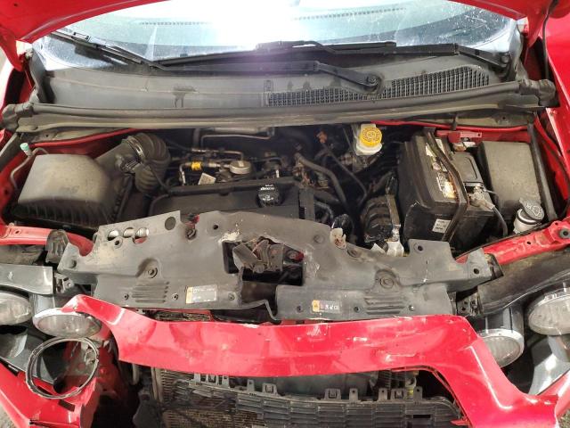 1G1JA6SH2F4150998 - 2015 CHEVROLET SONIC LS 红色 照片 11