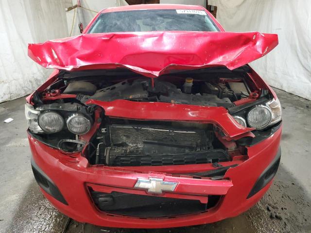 1G1JA6SH2F4150998 - 2015 CHEVROLET SONIC LS 红色 照片 5