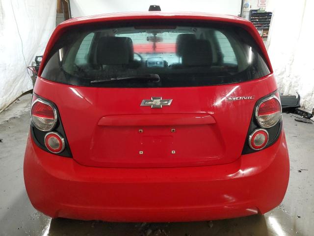 1G1JA6SH2F4150998 - 2015 CHEVROLET SONIC LS 红色 照片 6