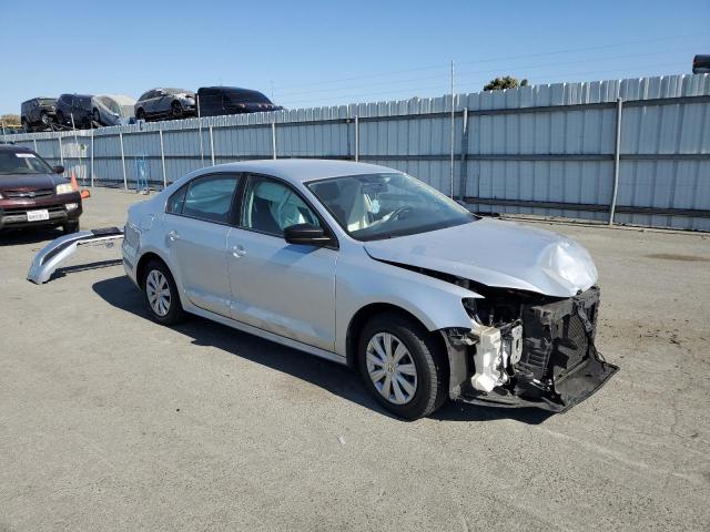 3VW1K7AJ5EM441509 - 2014 VOLKSWAGEN JETTA BASE 银色 照片 4