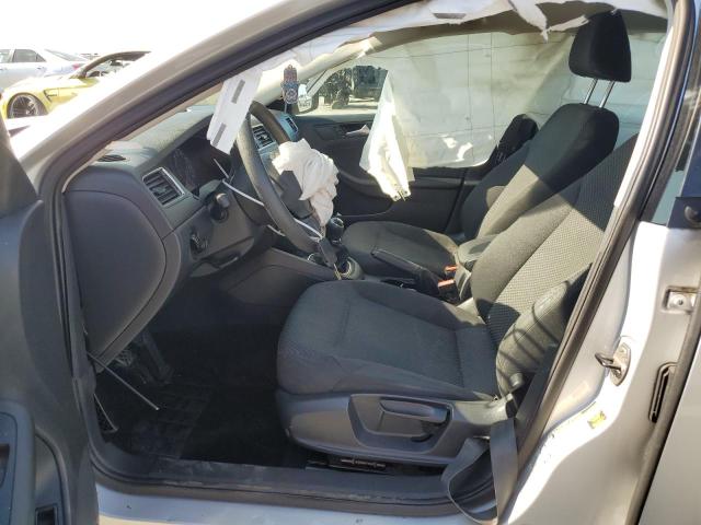 3VW1K7AJ5EM441509 - 2014 VOLKSWAGEN JETTA BASE 银色 照片 7